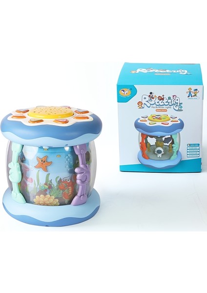 Etkileşimli Okyanus Müzikal Projektör Mavi