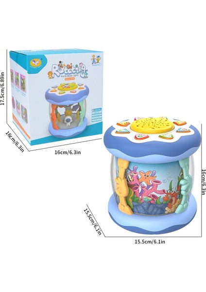 Etkileşimli Okyanus Müzikal Projektör Mavi modelleri