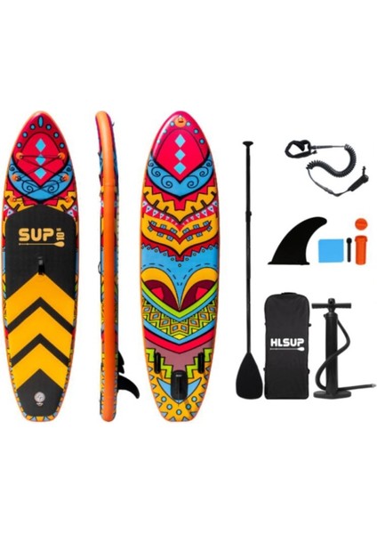 Sup Şişme Sörf Tahtası Stand Up Paddle Board 10'6"X32"X6