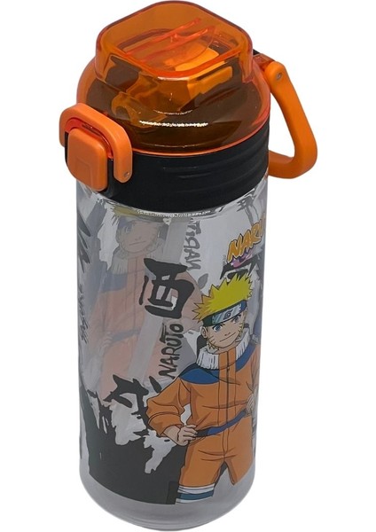 500ML Yumuşak Silikon Pipetli Kulplu Renkli Su Şişesi