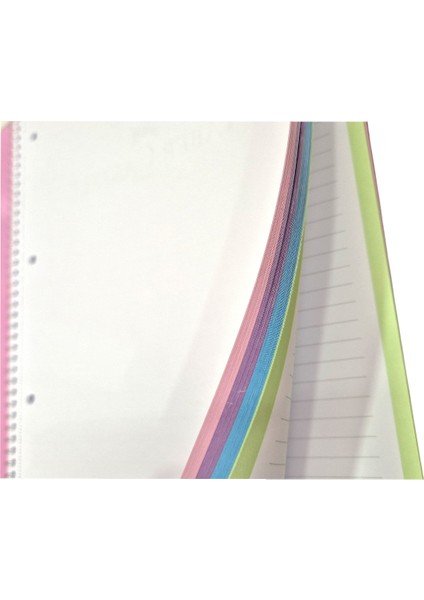 A4 Spiralli Koparabilen 80 Yp. Çizgili Defter Pp Kapak fırsatları