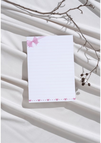 A6 Pinterest Sakura-19 Çek-Kopar Notepad, Memopad, Note Defteri, To Do List