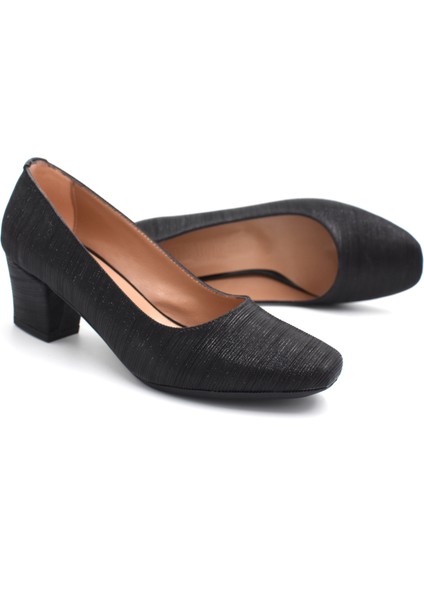 (Park Moda) Topuklu Kadın Ayakkabı Siyah