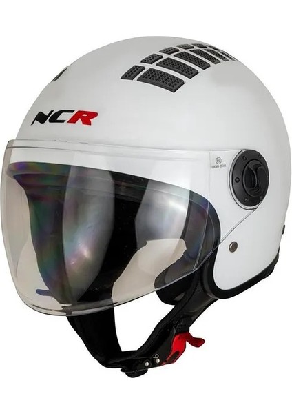 Kask Çenesiz 230 Ece Belgeli - Beyaz fiyatları