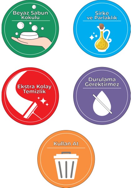 Beyaz Sabun Kokulu Mop Yer Temizlik Havlusu 50 li x 6 Adet fiyatları