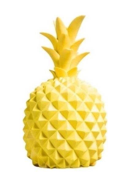 Ananas Şeklinde Desenli Büyük Boy Pilli Masa ve Gece Lambası