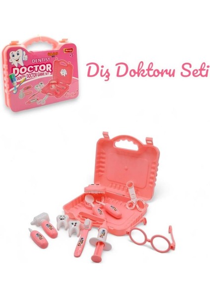 Toys Küçük Çantalı Kız Dişçi Seti ERN-813