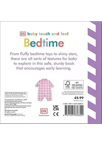 - Baby Touch And Feel: Bedtime fiyatları