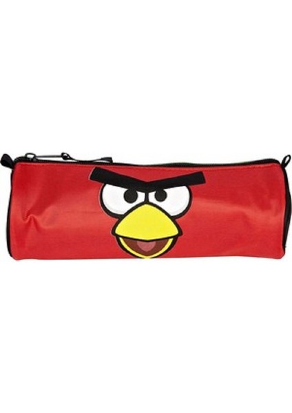Angry Birds Lisanslı Kırmızı Tek Bölmeli Kalem Çantası , Kalemlik, Kalem Kutusu