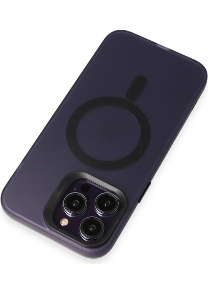 Joko iPhone 14 Pro Kılıf Mateks Magsafe Kapak - Derin Mor indirimleri