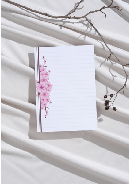 A6 Pinterest Sakura-11 Çek-Kopar Notepad, Memopad, Note Defteri, To Do List