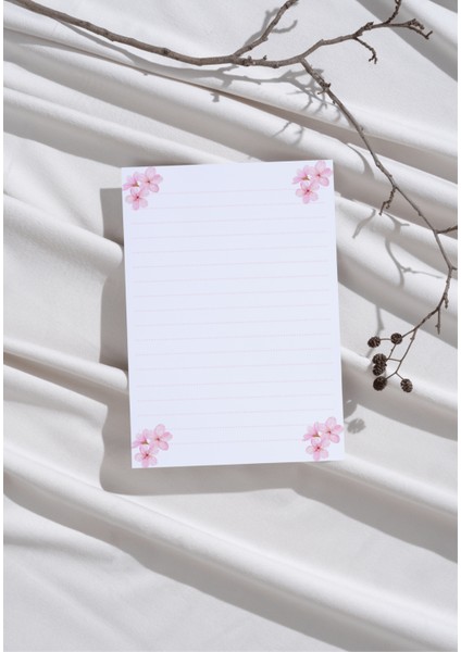 A6 Pinterest Sakura-15 Çek-Kopar Notepad, Memopad, Note Defteri, To Do List
