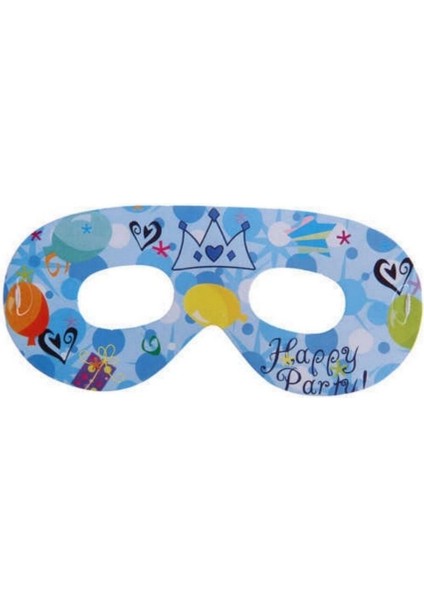 Renkli Maske ve Gözlük Takım, 10 Adet, Kutlamalar Için Eğlenceli Set