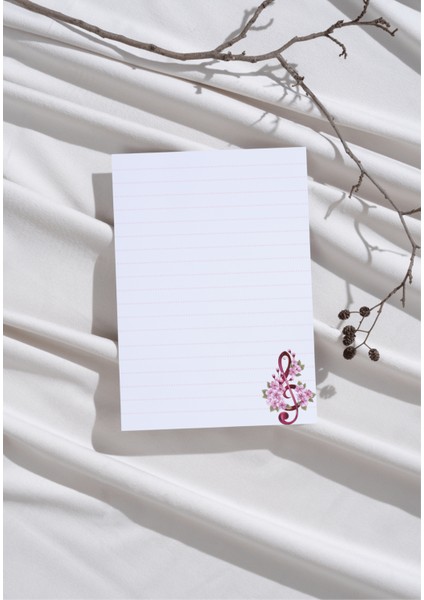 A6 Pinterest Sakura-8 Çek-Kopar Notepad, Memopad, Note Defteri, To Do List