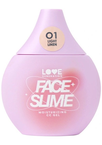 Nemlendirici cc Jel Face Slime 01 Light Linen - Hydrating cc Gel