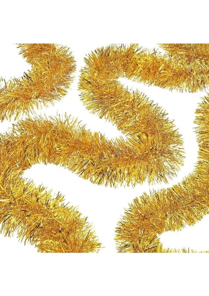 2 Metre Altın Renkli Silahlı Tower Parti Süsü, Şık ve Renkli Dekorasyon Için Ideal