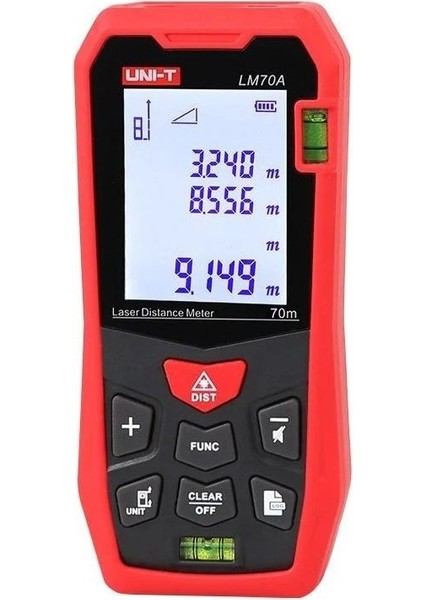 Unit LM-70A 70M Lazer Mesafe Ölçer Lazer Metre;unı-T