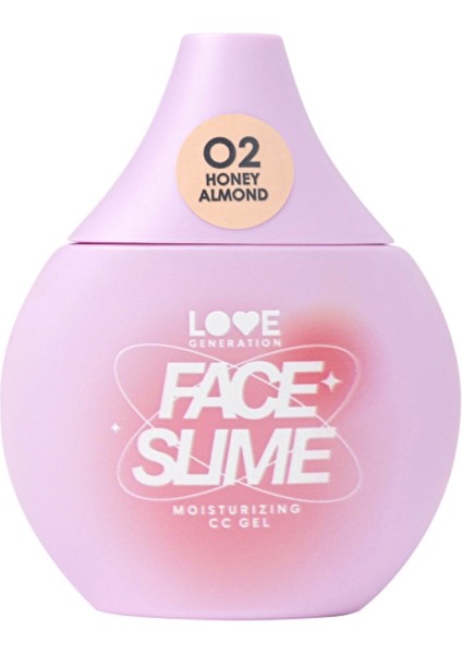Nemlendirici cc Jel Face Slime 02 Honey Almond - Hydrating cc Gel