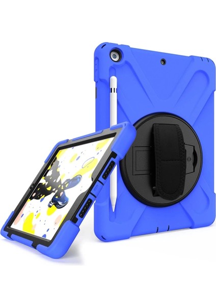 iPad 5 Air 9.7 Kılıf Amazing Tablet Kapak - Mavi fiyatları