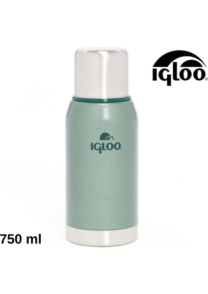 Renkli 750ML Klasik Termos Matara Yeşil, Şık ve Kullanışlı Tasarım