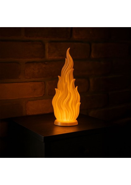 Alev Şeklinde Dekoratif Gece Lambası modelleri