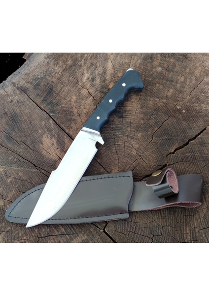 Av Bıçağı Avcı Bıçağı Kamp Bıçağı Bushcraft Deri Kılıflı HGPWI1295 fiyatları
