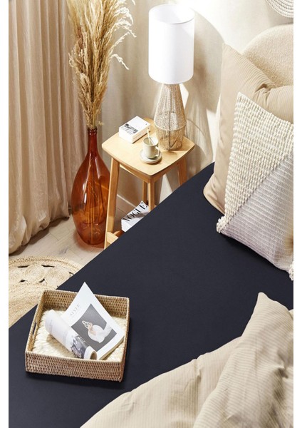 80 x 200 + 30 cm Düz Pamuklu Tek Kişilik Lastikli Fitted Penye Çarşaf fiyatları