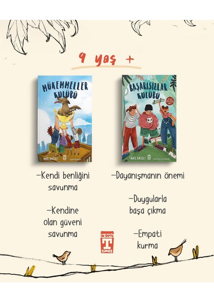 9 Yaş+ Mükemmeller Kulübü, Başarısızlar Kulübü (2kitap)
