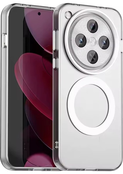 Poco C75/XIAOMI Redmi 14C Uyumlu Şeffaf Magsafe Destekli Silikon Kılıf - Kamera Lens Korumalı