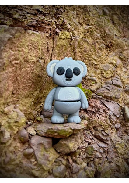 Oyuncak Koala- Eucalyptus Ormanlarının Tıknaz Sakini🐨🌿 3D Hareketli Organik Model- Orta Boy fiyatları
