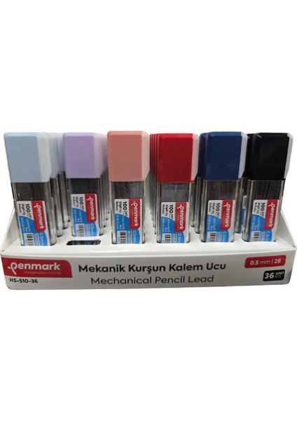 Silgili Mekanik Kurşun Kalem Ucu 0.5 fiyatları