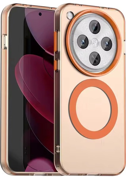 Poco C75/XIAOMI Redmi 14C Uyumlu Şeffaf Magsafe Destekli Silikon Kılıf - Kamera Lens Korumalı