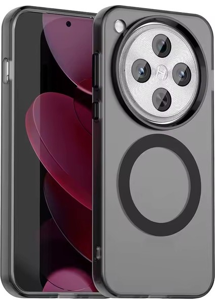 Poco C75/XIAOMI Redmi 14C Uyumlu Şeffaf Magsafe Destekli Silikon Kılıf - Kamera Lens Korumalı
