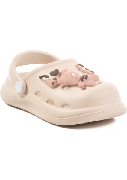 Ekru Hafif Çocuk Terlik 303 P