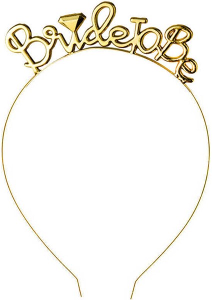 Çok Renkli Metal Taç Brıde, Zarif ve Şık Takı Aksesuarı, 1 Adet