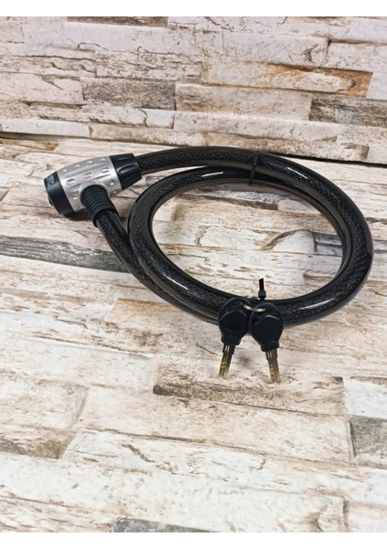 Motosiklet Koruma Halatı Kalın Kilit 1.5 Metre modelleri