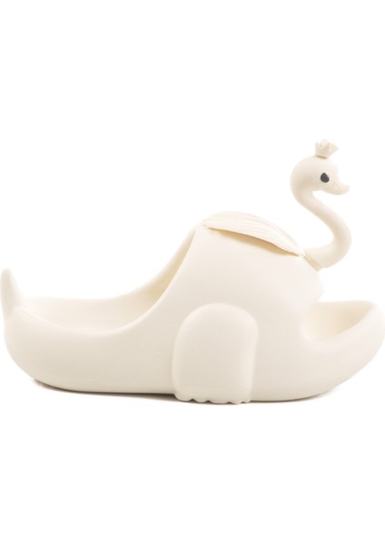 Beyaz Hafif Çocuk Terlik Kuğu P-F modelleri