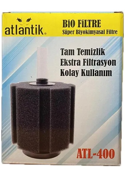 – Akvaryumlar Için Sessiz ve Etkili Filtrasyon Çözümü -Pipo Filtre / ATL-400 fiyatları