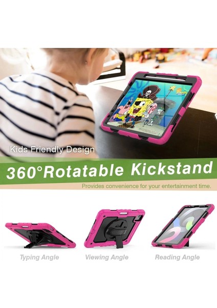 iPad Pro 11 (2020) Kılıf Pars Tablet Kapak - Pembe fırsatları