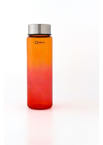 Turuncu 550CC Cam Matara, Hafif , Seyahat ve Spor Için Ideal fiyatları