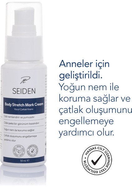 Doğal Hamile Çatlak Önleyici Krem – Emziren Anneler Için Vücut Çatlak Bakımı 50ML fiyatları