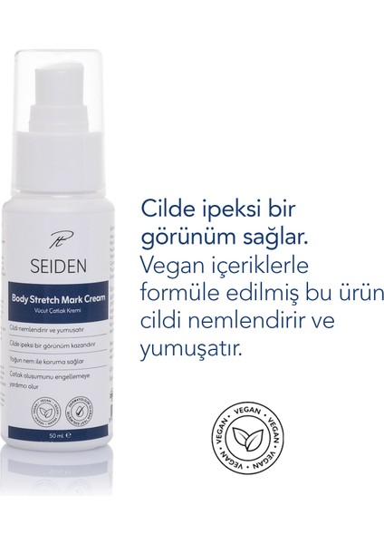 Doğal Hamile Çatlak Önleyici Krem – Emziren Anneler Için Vücut Çatlak Bakımı 50ML modelleri