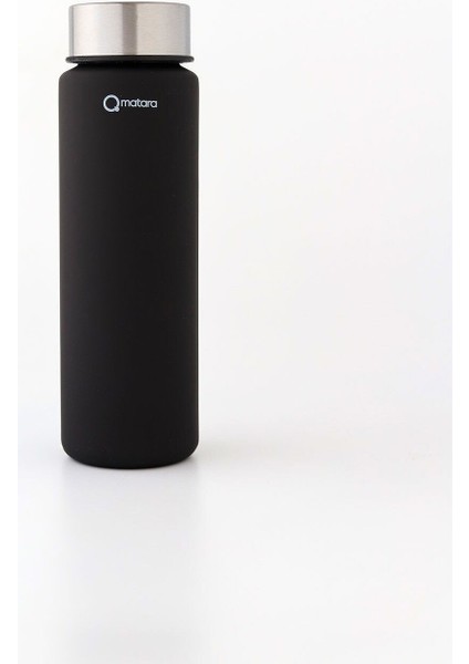 Mat Siyah Cam Matara 550CC, Şık Sağlıklı Içecek Şişesi fiyatları