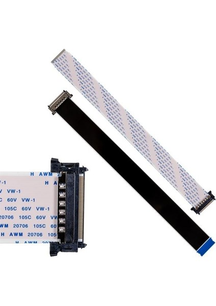 Pfc Kablo 4k 51 Pinli 30cm Birebir (Tek Ucu Soketli)