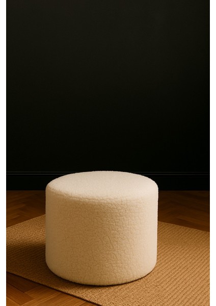 Peluş Çok Amaçlı Puf Koltuk Sehpa Çay Köşesi (Salon,bahçe,ofis)