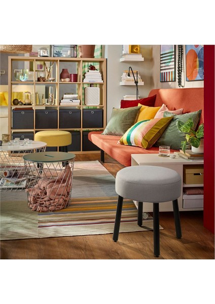 Puf, Diseröd Gri, 47X47 cm fiyatları