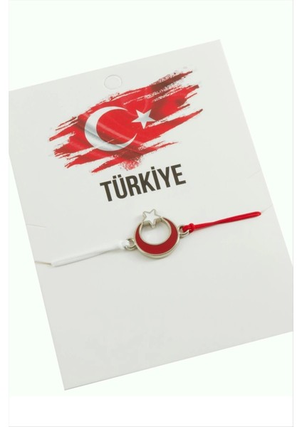 Ay Yıldız Ip Bileklik