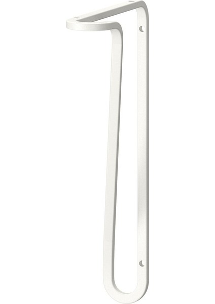 Duvar Rafı Ayağı, Beyaz, 18X25 cm