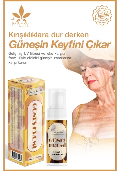 Kozmetik Güneş Kremi modelleri