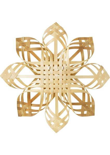 Abajur Başlığı, Bambu, 35 cm